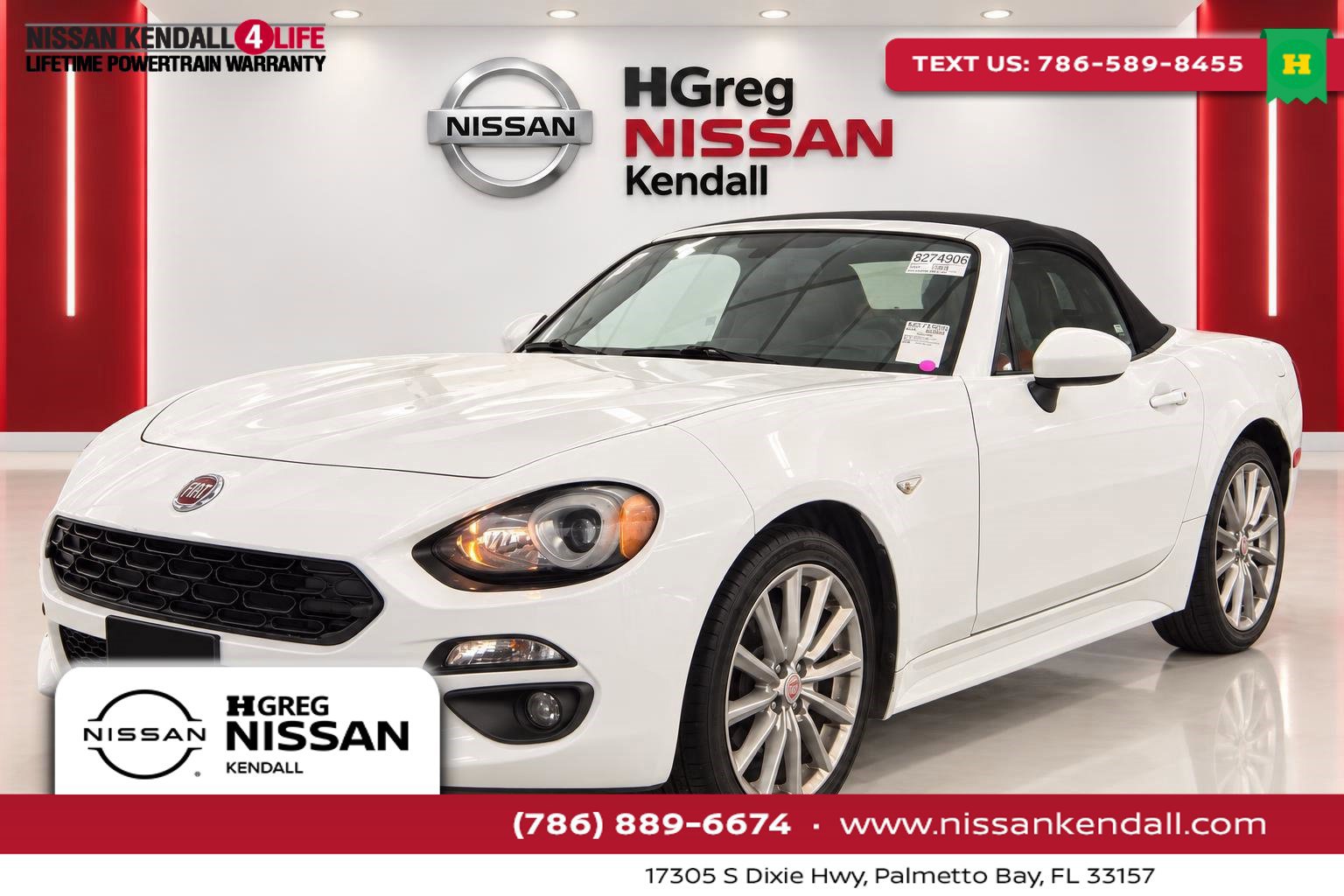 Used 2018 FIAT 124 Spider Lusso RWD image 1