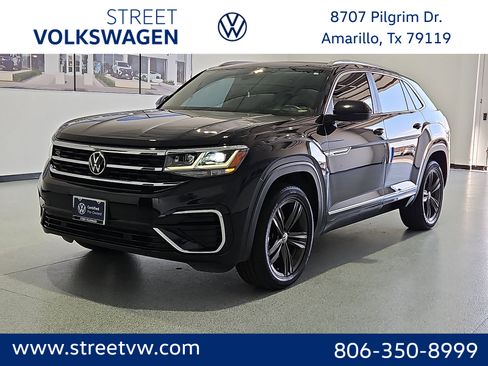 Certified 2022 Volkswagen Atlas Cross Sport SEL R-Line w/ Cross Sport MDO Package AWD/4WD image 1