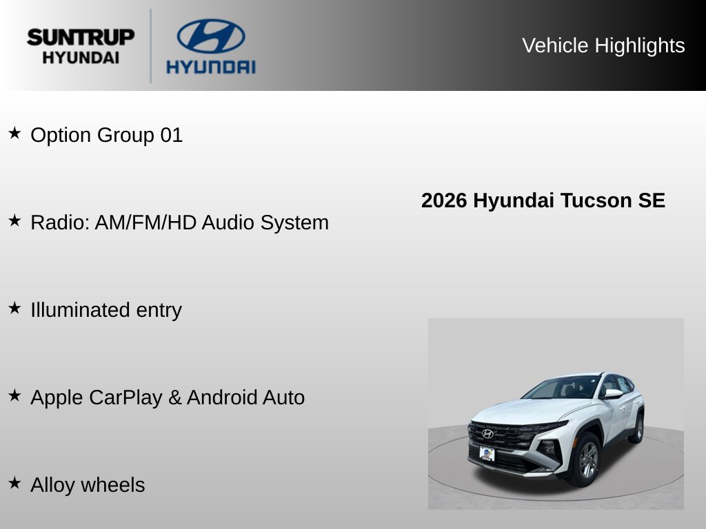 Used 2026 Hyundai Tucson SE AWD/4WD image 8