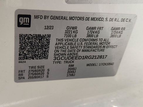 Certified 2024 Chevrolet Silverado 1500 RST w/ Texas Edition Plus AWD/4WD image 33