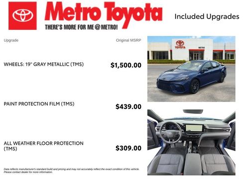 Used 2025 Toyota Camry XSE AWD/4WD image 4