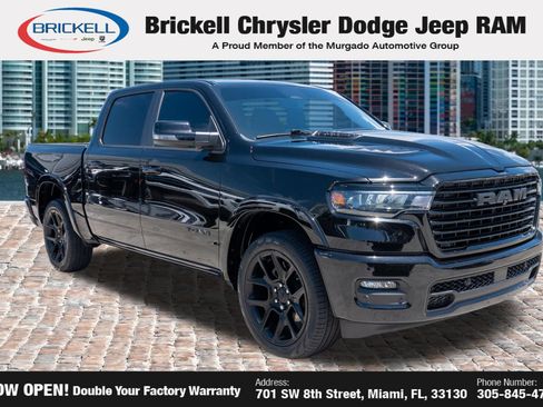 Used 2025 RAM 1500 Laramie w/ Night Edition AWD/4WD image 3