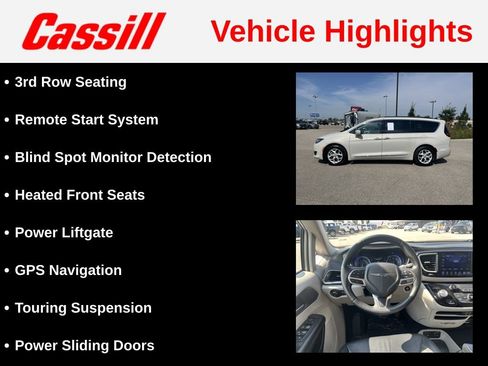 Used 2017 Chrysler Pacifica Touring-L w/ Tire & Wheel Group FWD image 6