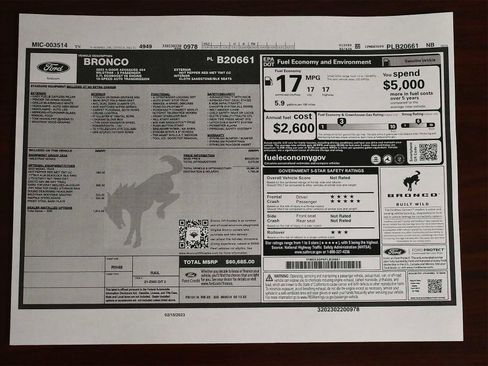 Used 2023 Ford Bronco Wildtrak image 4