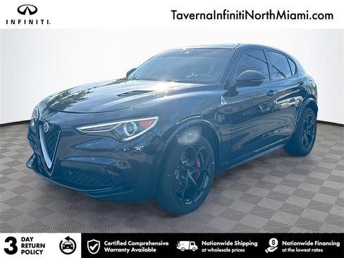 Used 2018 Alfa Romeo Stelvio Quadrifoglio w/ Driver Assist Dynamic Package image 1