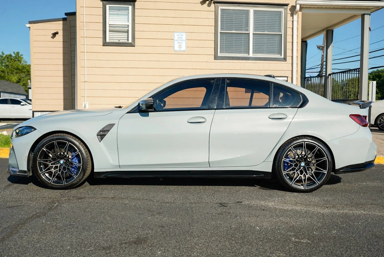 Used 2021 BMW M3 Competition w/ M Carbon Exterior Package RWD image 8