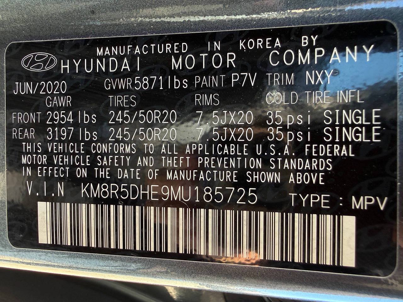 Used 2021 Hyundai Palisade Limited AWD/4WD image 48