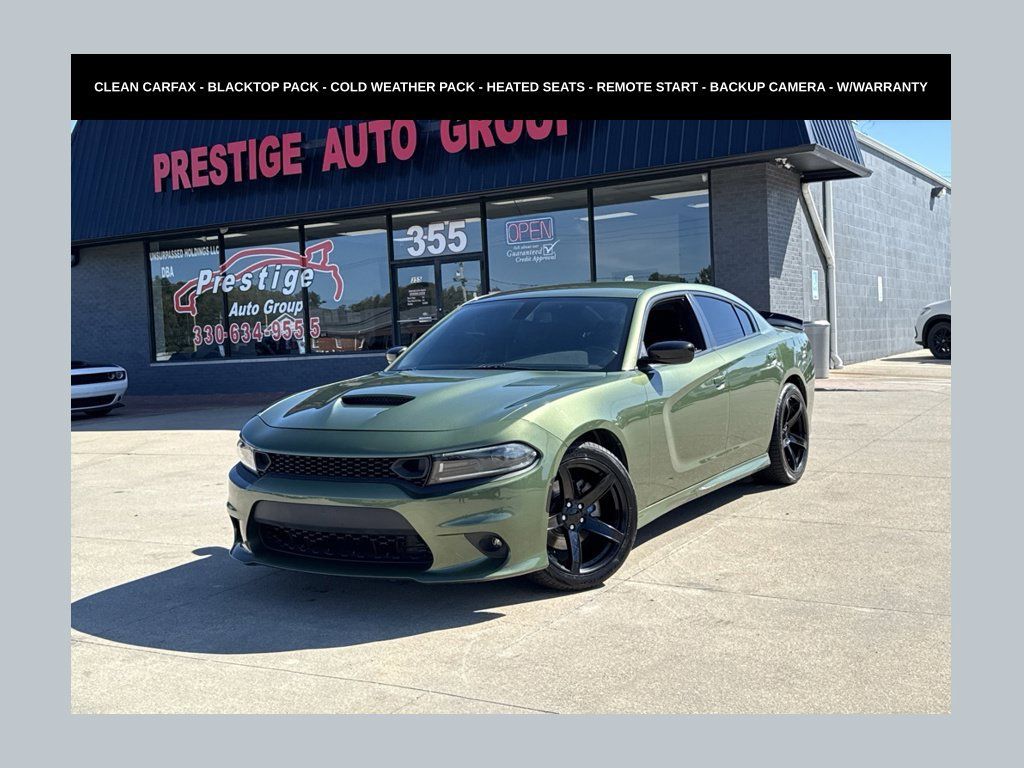 Used 2022 Dodge Charger R/T w/ Blacktop Package RWD image 1