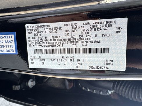 Used 2023 Ford F250 Lariat w/ Lariat Ultimate Package AWD/4WD image 33