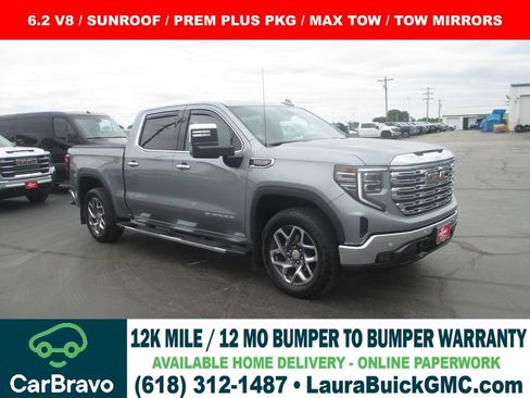 Used 2024 GMC Sierra 1500 SLT w/ SLT Premium Plus Package AWD/4WD image 1