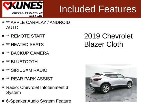 Used 2019 Chevrolet Blazer LT FWD image 3