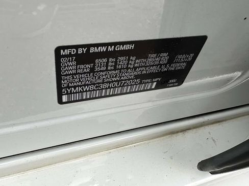 Used 2017 BMW X6 M Base image 31