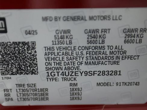 Used 2025 GMC Sierra 2500 AT4X AWD/4WD image 64