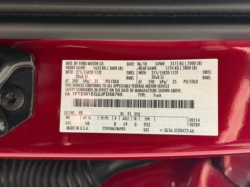 Used 2018 Ford F150 Lariat w/ Equipment Group 502A Luxury image 31