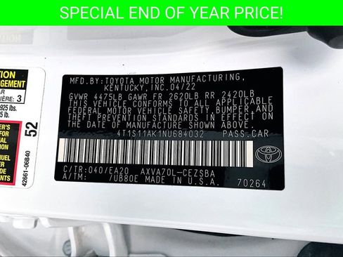 Used 2022 Toyota Camry SE image 19