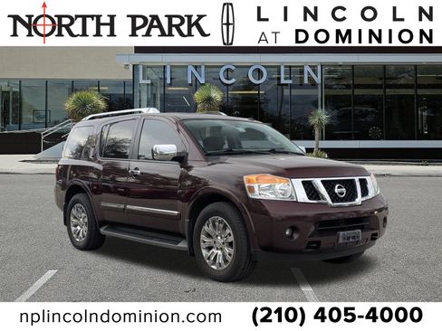 Used 2015 Nissan Armada Platinum w/ 2nd Row Captain Seat Package image 1