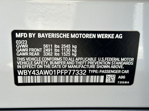 Used 2023 BMW i4 eDrive35 w/ Premium Package RWD image 27