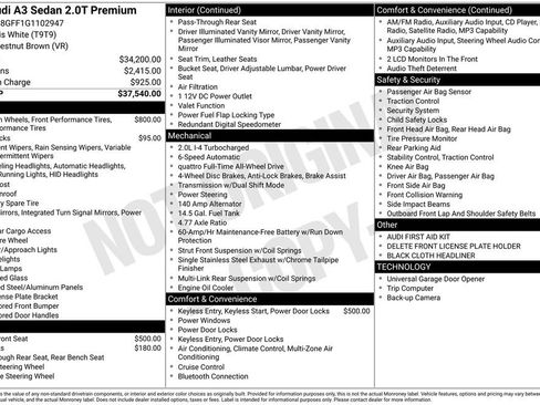 Used 2016 Audi A3 2.0T Premium image 2