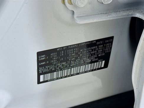 Used 2025 Subaru Outback Onyx Edition AWD/4WD image 39