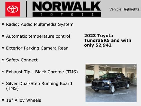 Used 2023 Toyota Tundra SR5 AWD/4WD image 10