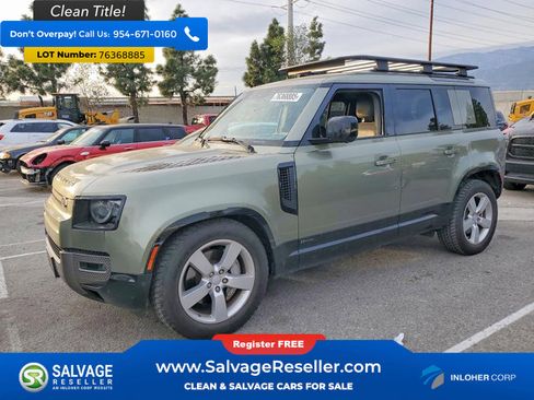 Used 2021 Land Rover Defender 110 X-Dynamic HSE AWD/4WD image 1