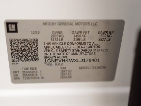 Used 2020 Chevrolet Traverse LT w/ Driver Confidence II Package image 39