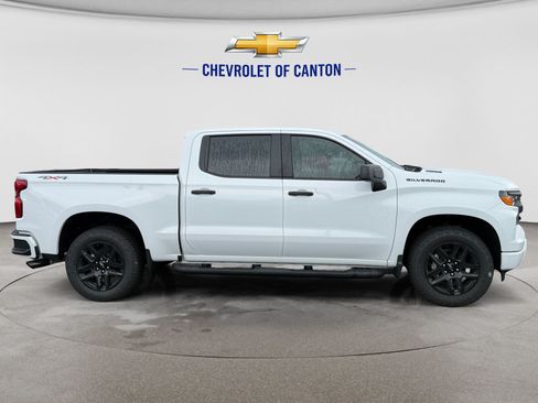 New 2026 Chevrolet Silverado 1500 Custom w/ Turbomax Blackout Package AWD/4WD image 4