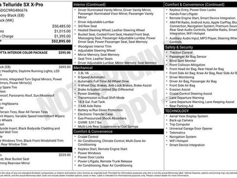 Used 2024 Kia Telluride SX X-Pro image 1