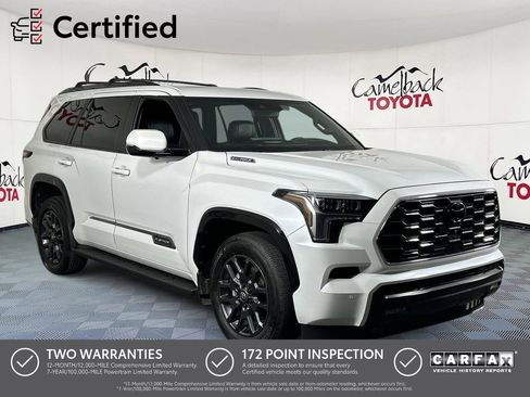 Used 2025 Toyota Sequoia Platinum image 1