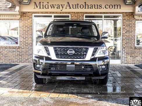 Used 2019 Nissan Armada Platinum w/ Captain's Chairs Package image 2