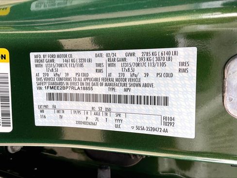 Used 2024 Ford Bronco Wildtrak AWD/4WD image 33