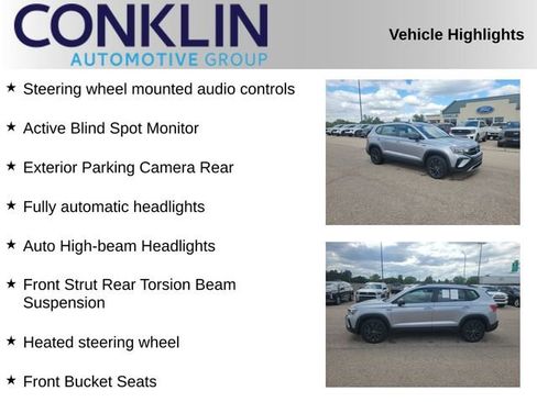 Used 2024 Volkswagen Taos S FWD image 2