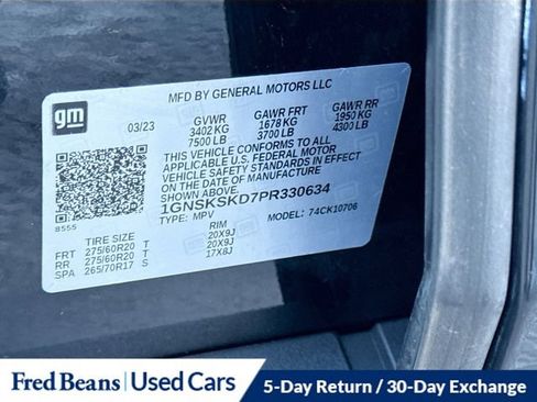 Used 2023 Chevrolet Tahoe Premier AWD/4WD image 41