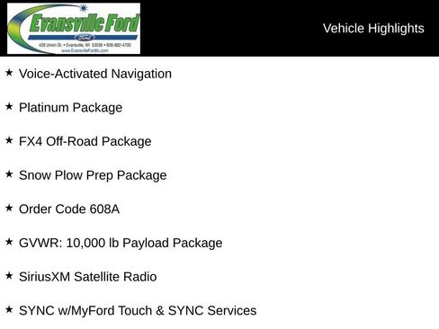 Used 2016 Ford F250 Platinum w/ FX4 Off-Road Package AWD/4WD image 5