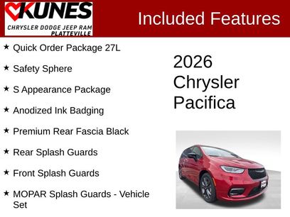 New 2026 Chrysler Pacifica Select w/ S Appearance Package