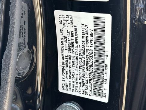 Used 2011 Honda CR-V LX image 32