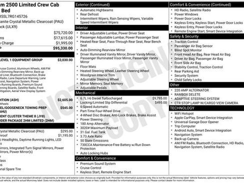Used 2024 RAM 2500 Limited image 30