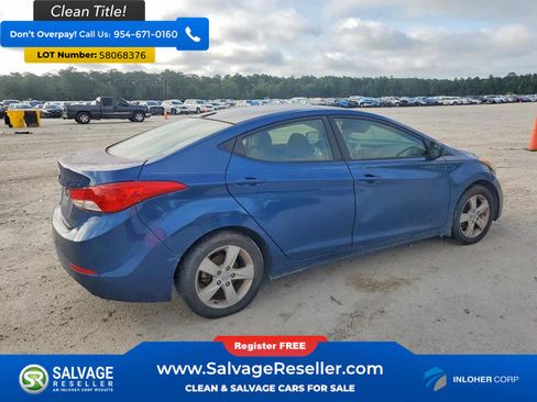 Used 2013 Hyundai Elantra GLS w/ Preferred Pkg FWD image 4