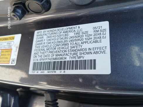 Used 2021 Honda Passport Sport image 11