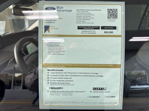 Certified 2025 Ford Expedition Active image 5