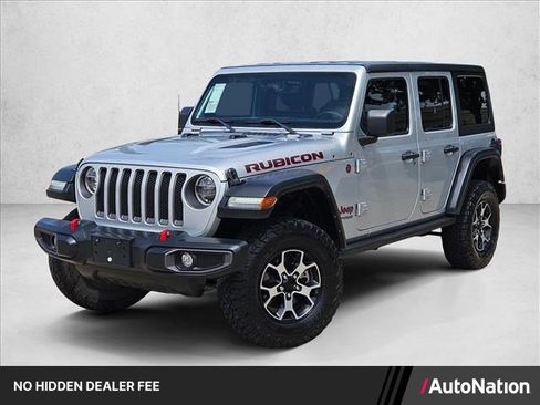Used 2022 Jeep Wrangler Unlimited Rubicon w/ LED Lighting Group AWD/4WD image 1