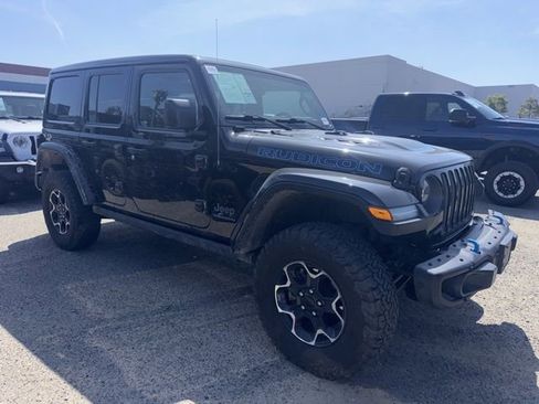 Used 2023 Jeep Wrangler Unlimited Rubicon 4xe w/ Steel Bumper Group AWD/4WD image 4