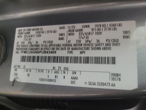 Used 2023 Ford Escape Active w/ Tech Pack #1 image 33