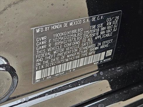 New 2026 Honda HR-V EX-L image 17