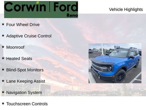 Certified 2025 Ford Bronco Sport Badlands w/ Badlands Tech Package AWD/4WD image 7
