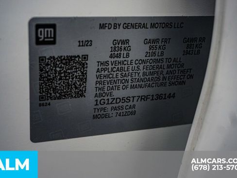 Used 2024 Chevrolet Malibu LT image 56