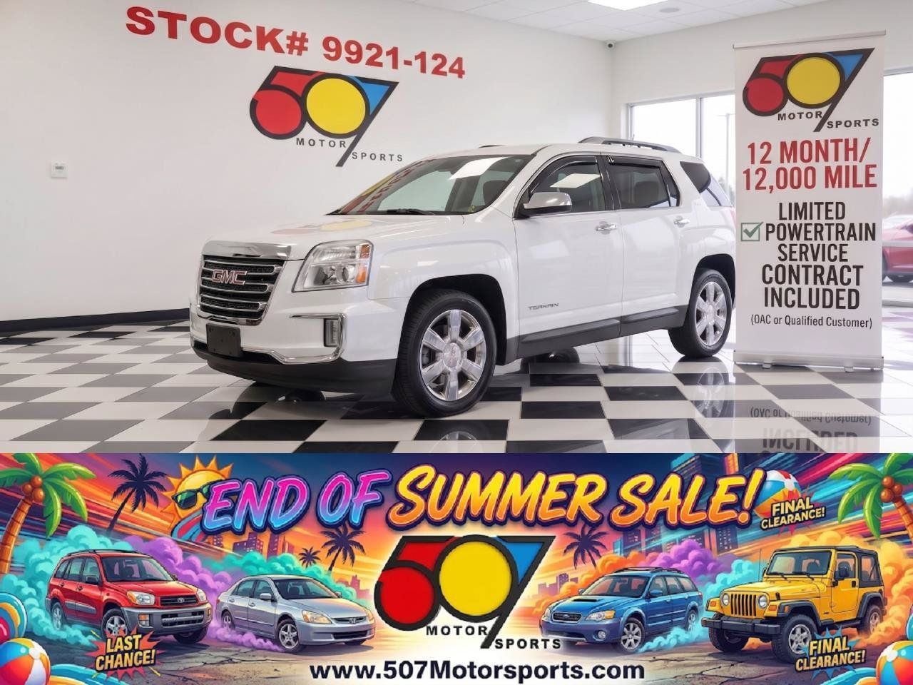 Used 2016 GMC Terrain SLT w/ Open Road Package AWD/4WD image 1