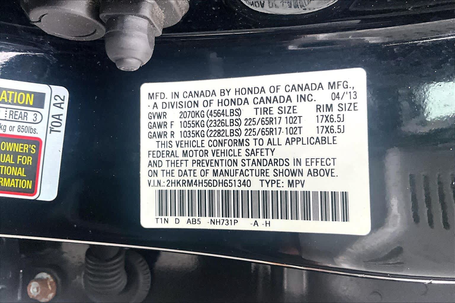 Used 2013 Honda CR-V EX image 37