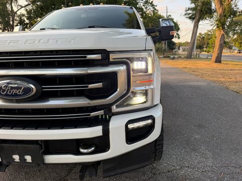 Used 2020 Ford F350 Platinum w/ Snow Plow Prep Package AWD/4WD image 27