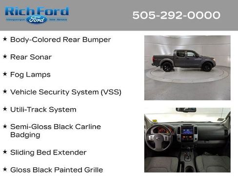 Used 2021 Nissan Frontier SV w/ Midnight Edition Floor Mats image 32